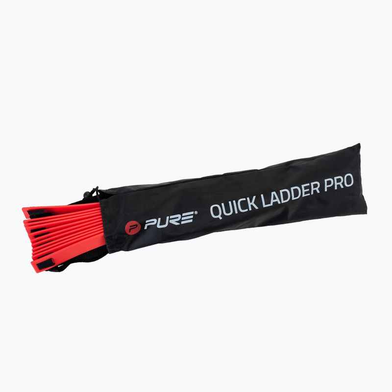 Pure2Improve Pro 4 5m Koordinationsleiter schwarz/rot 2212 8