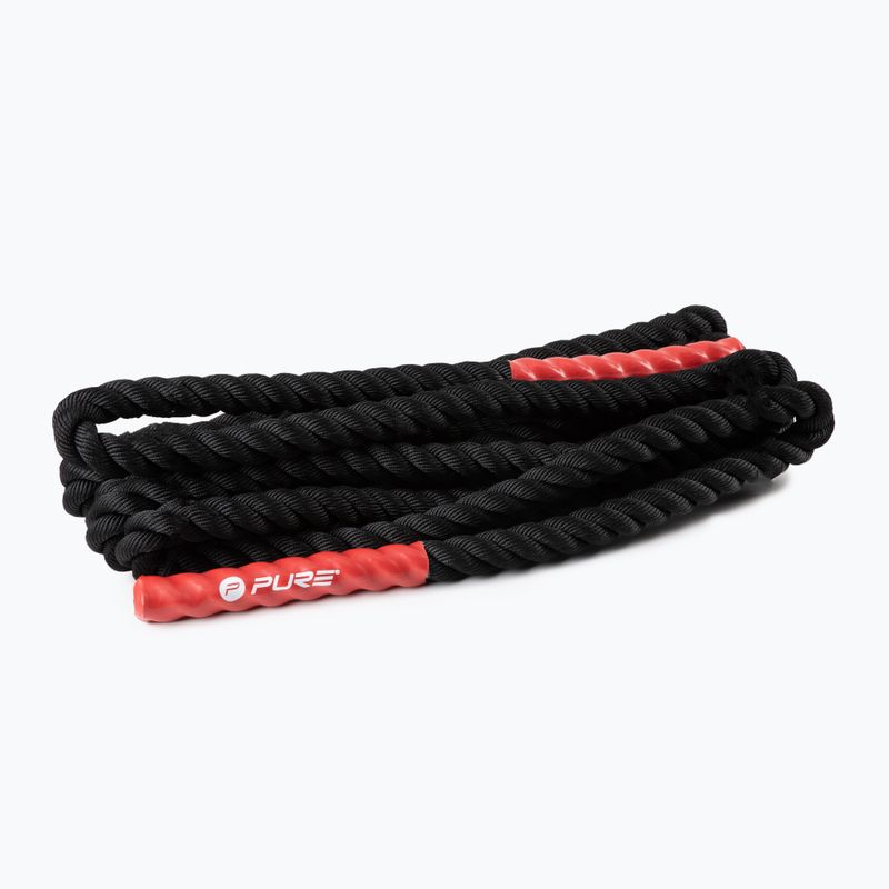 Pure2Improve Battle Rope Trainingsseil schwarz P2I200810