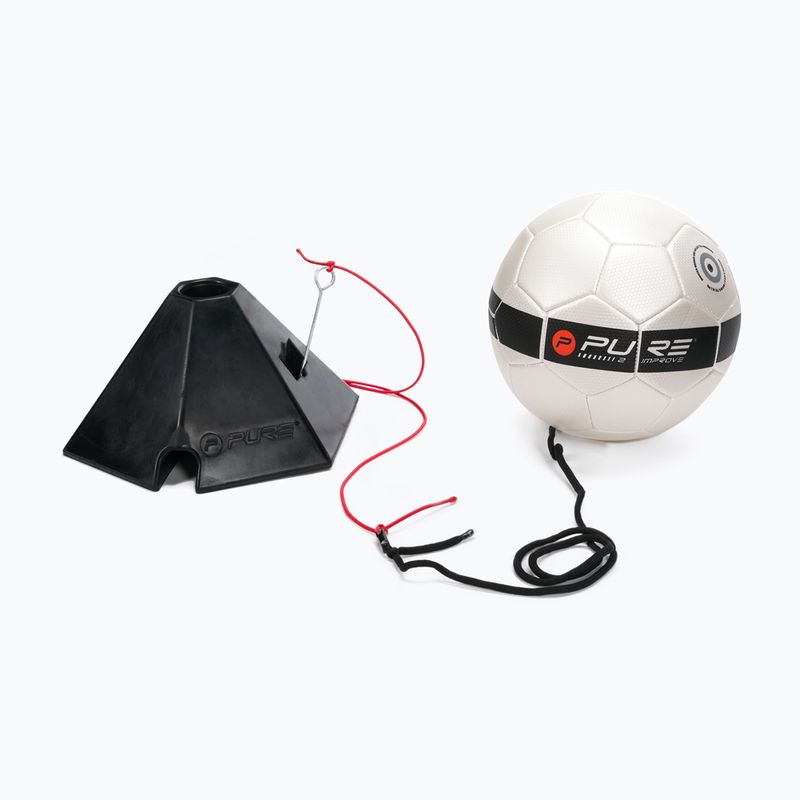 Pure2Improve Soccer Ball Trainer schwarz/rot 2929