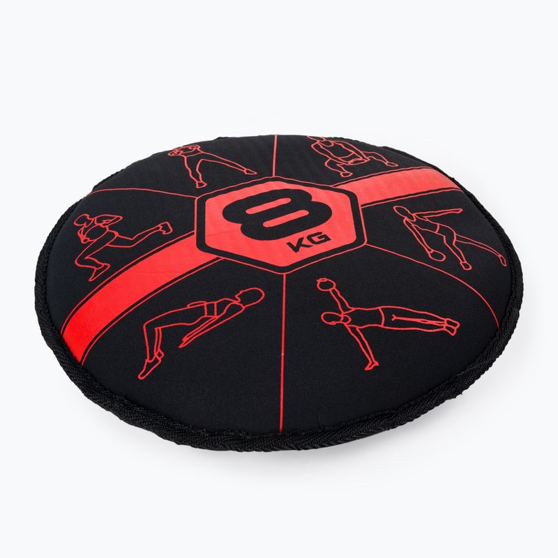 Pure2Improve Sandbell 8kg Sandsack schwarz und rot P2I201240