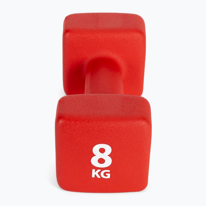 Neopren Kurzhantel 8kg Pure2Improve rot P2I201450 3
