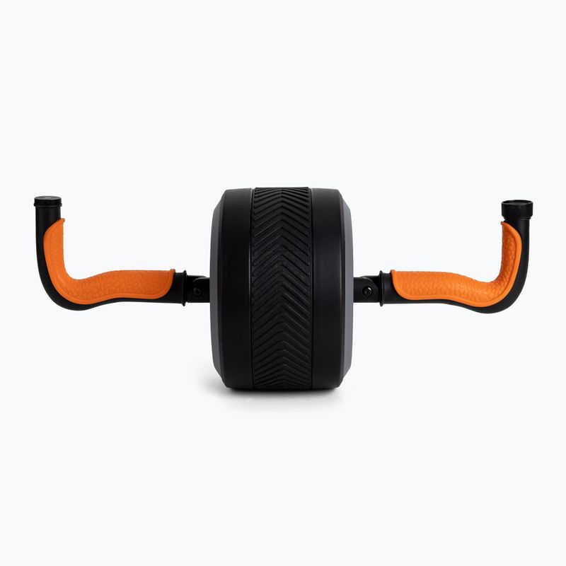 Pure2Improve 2W1 Ab Rad/Kettlebell Übung Rad schwarz 4303 2