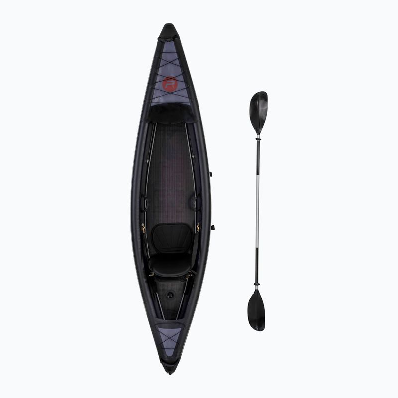 Pure4Fun Dropstitch schwarz 160000 1-Personen-Hochdruck-aufblasbares Kajak 2