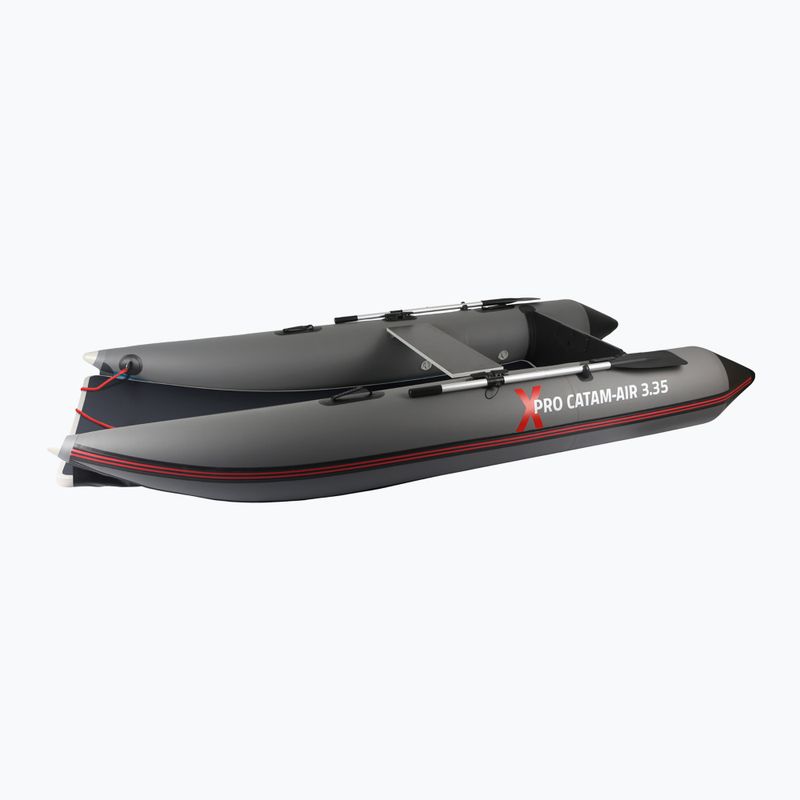 Pure4Fun XPRO Catam-Air 335 grau 5-Personen-Ponton P4F150100 2