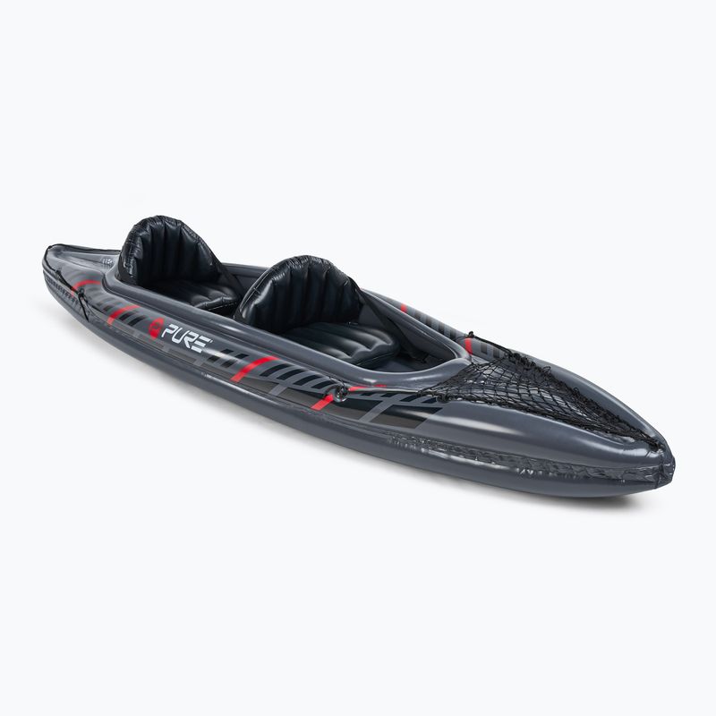 Pure4Fun XPRO Kajak 3.0 grau aufblasbares 2-Personen-Kajak P4F150130 5
