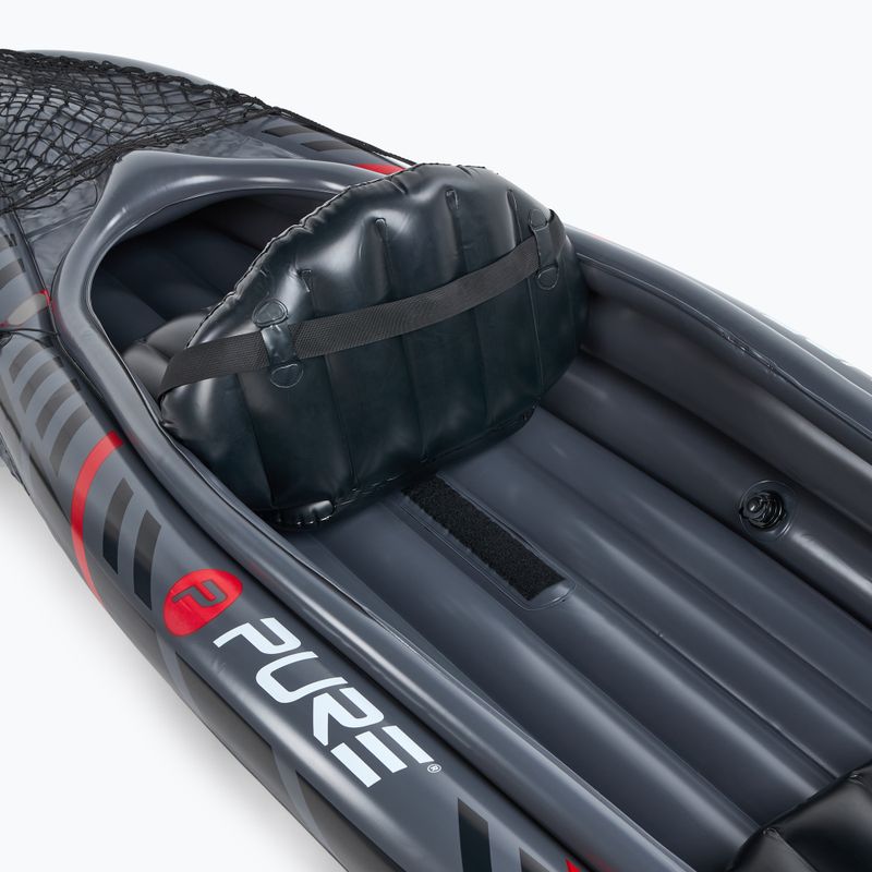 Pure4Fun XPRO Kajak 3.0 grau aufblasbares 2-Personen-Kajak P4F150130 9