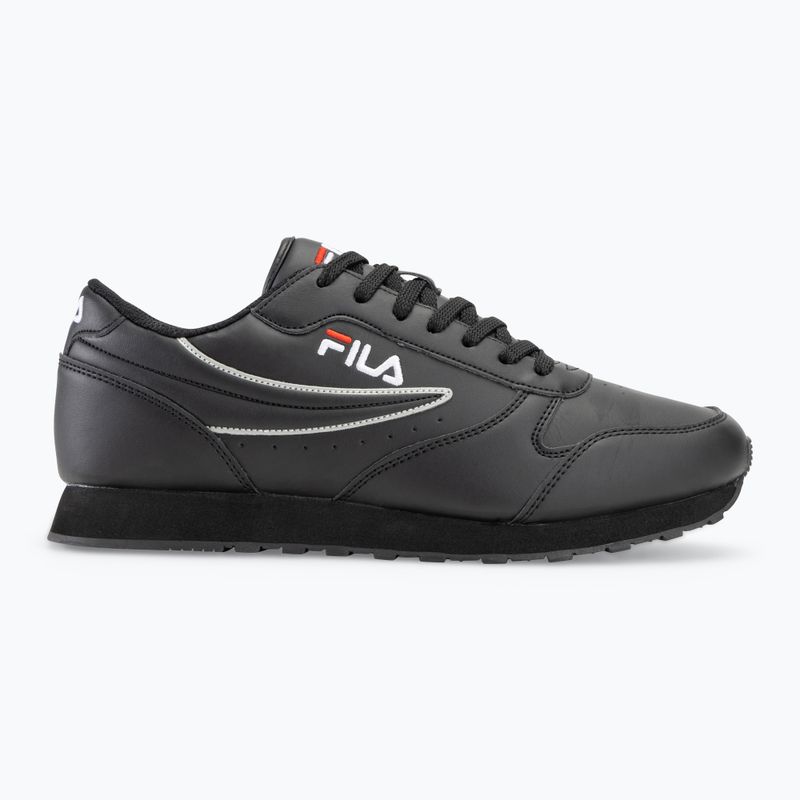 FILA Herrenschuhe Orbit Low schwarz/schwarz 2