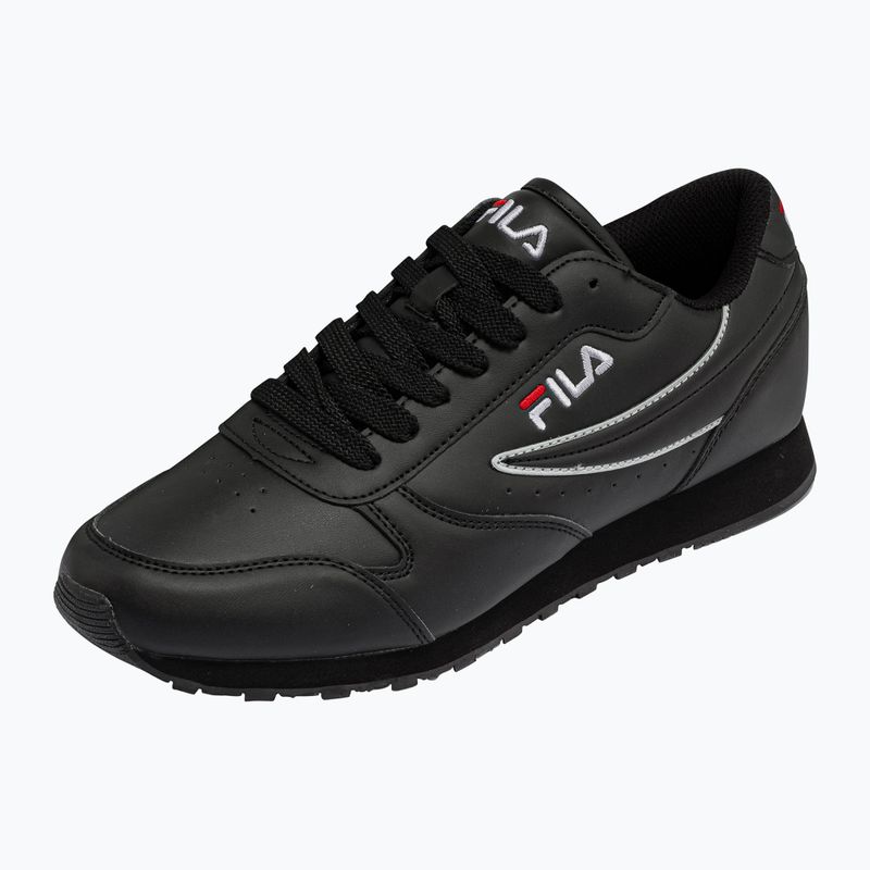 FILA Herrenschuhe Orbit Low schwarz/schwarz 8