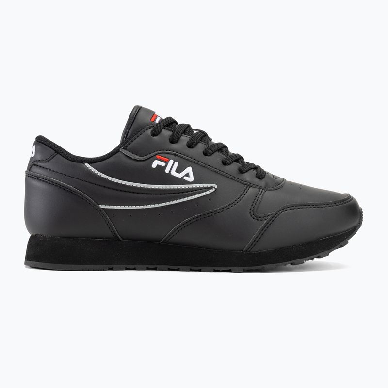 FILA Damen Schuhe Orbit Low schwarz/schwarz 2