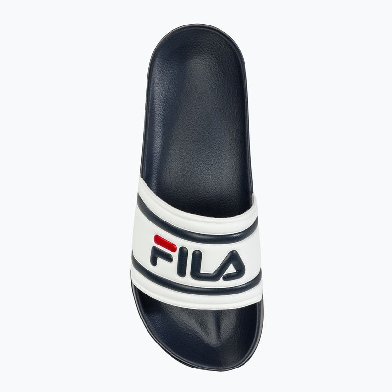 FILA Morro Bay Herren-Flip-Flops weiß / fila navy 5