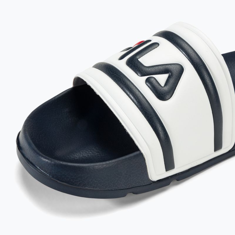 FILA Morro Bay Herren-Flip-Flops weiß / fila navy 7