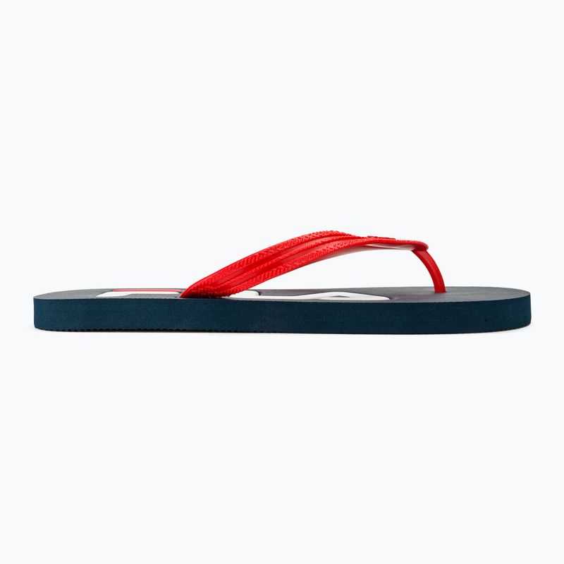 FILA Herren Troy Kleid blau / hohes Risiko rot Flip Flops 2