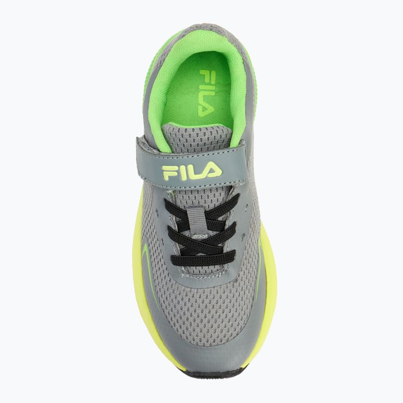 Kinderschuhe FILA Crusher V monument / safety yellow 5