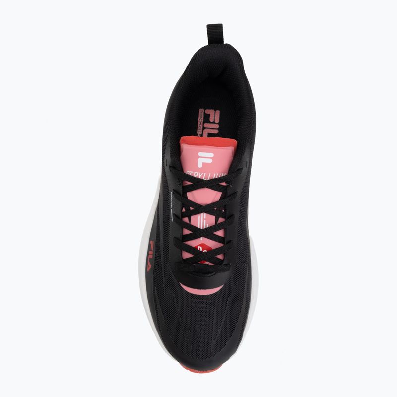 Damen-Schuhe FILA Beryllium black/fiery red 5