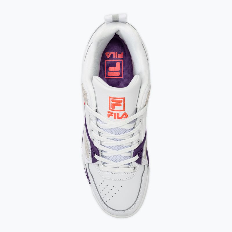 FILA Casim Damen Schuhe weiß-elektrisch lila 5