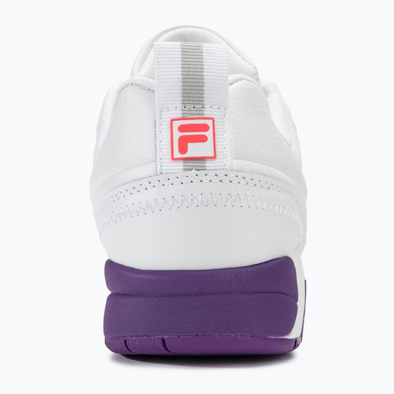 FILA Casim Damen Schuhe weiß-elektrisch lila 6