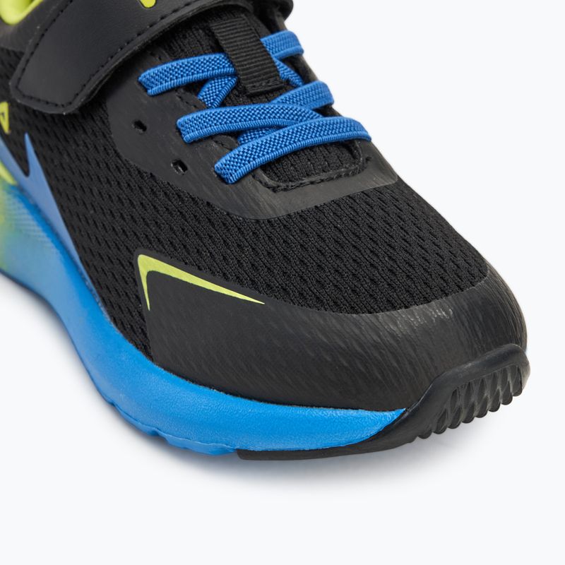 FILA Crusher V schwarz / vallarta blau Kinderschuhe
