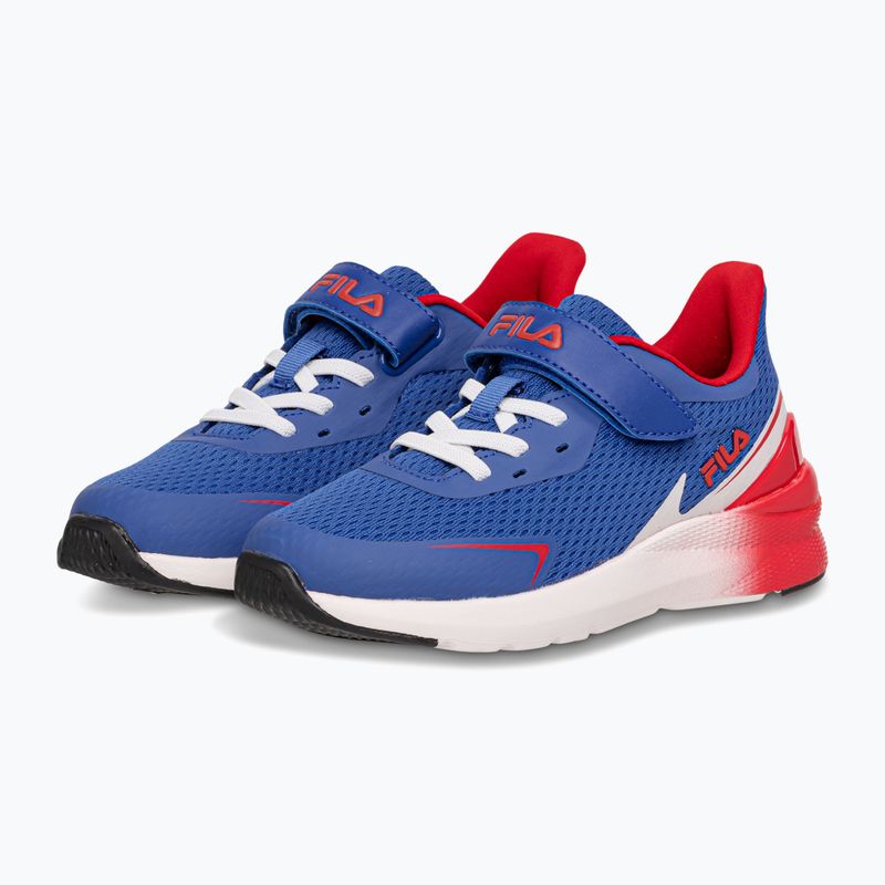 FILA Crusher V blau quartz / fila rot Kinderschuhe