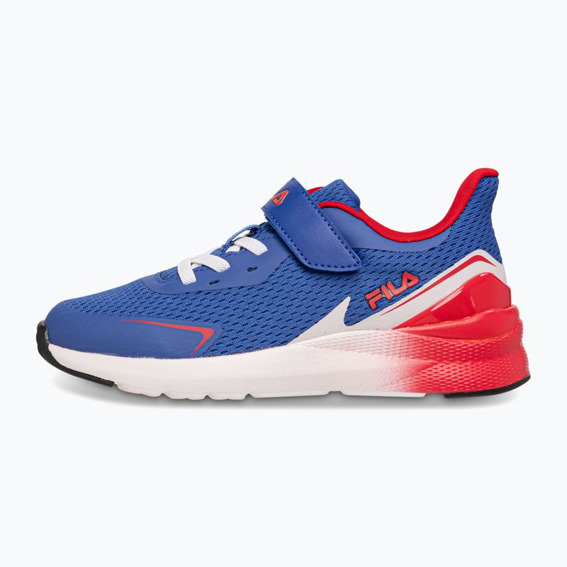 FILA Crusher V blau quartz / fila rot Kinderschuhe 2