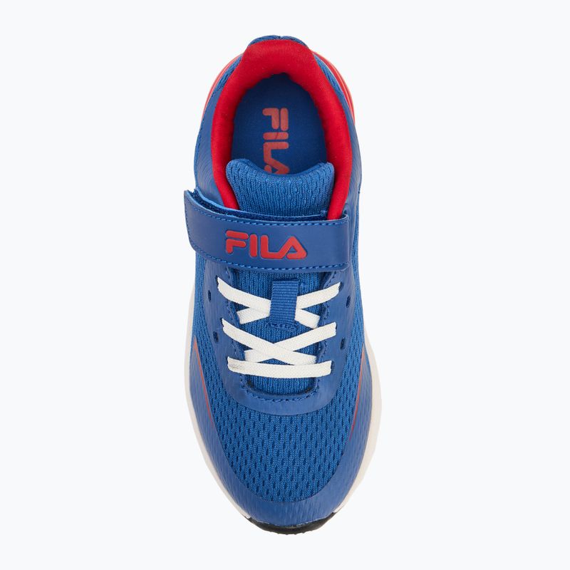 FILA Crusher V blau quartz / fila rot Kinderschuhe