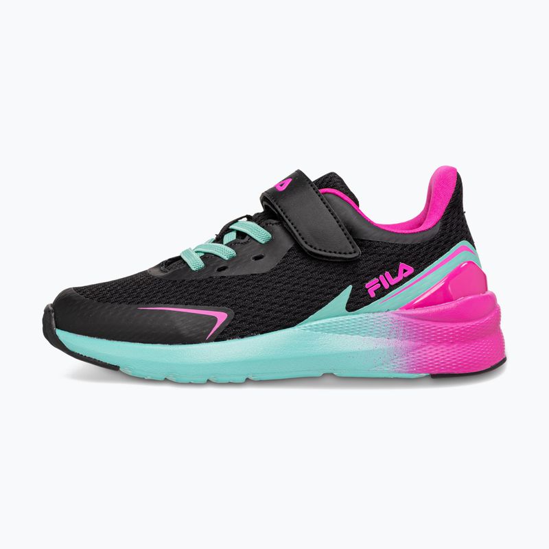 FILA Crusher V schwarz / rosa glo Kinderschuhe