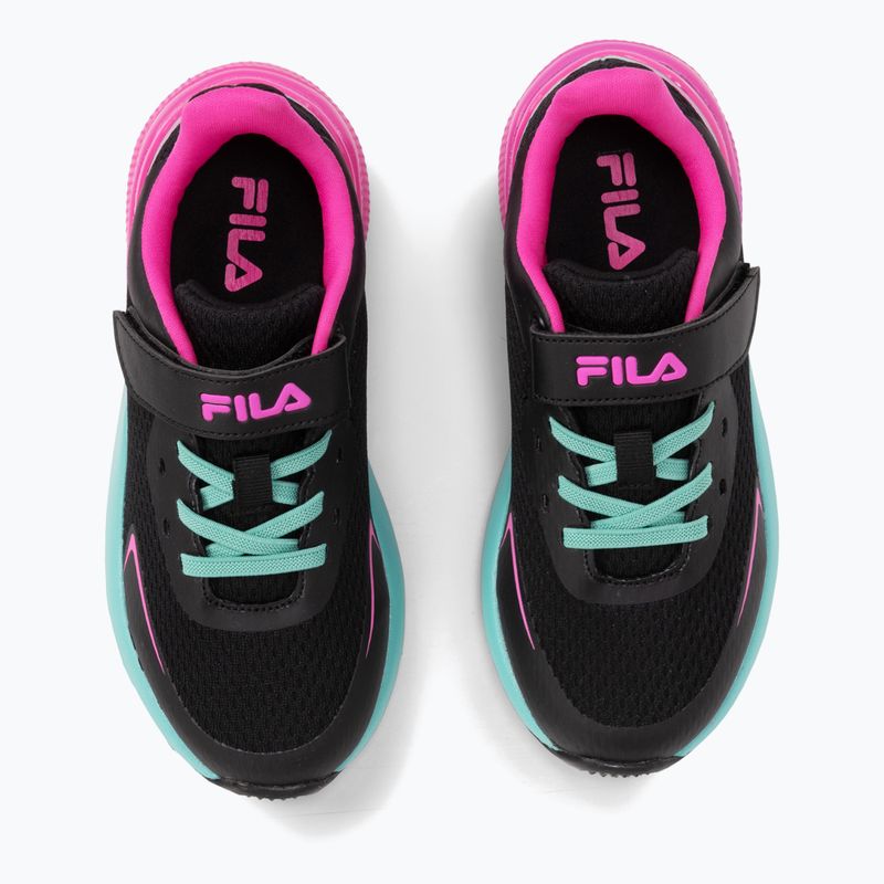 FILA Crusher V schwarz / rosa glo Kinderschuhe