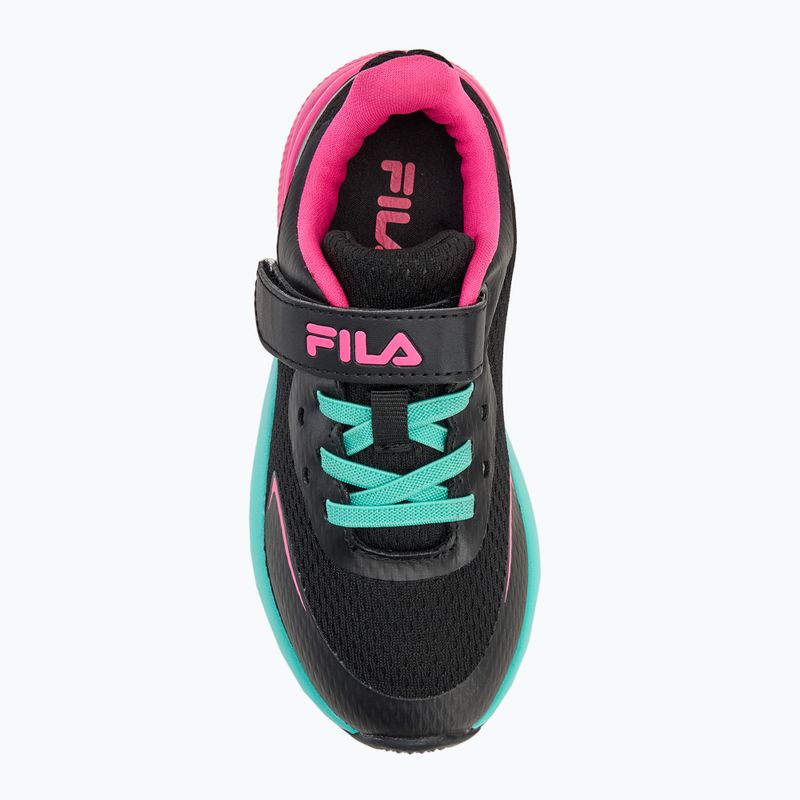FILA Crusher V schwarz / rosa glo Kinderschuhe