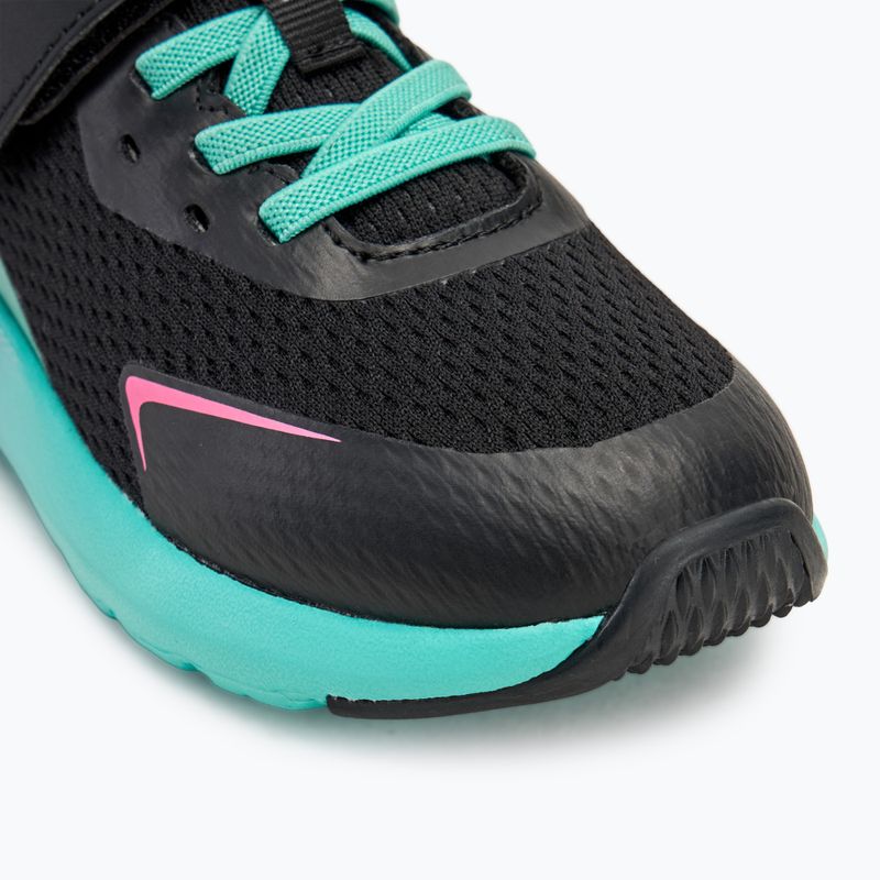 FILA Crusher V schwarz / rosa glo Kinderschuhe