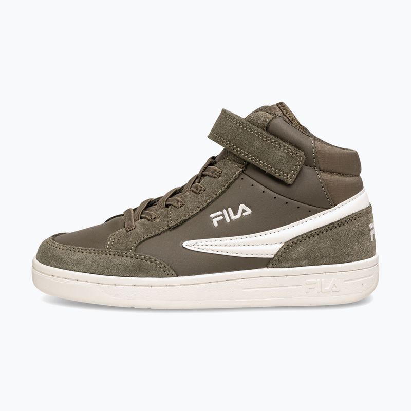 Schuhe Kinder FILA Crew Velcro Mid olive night