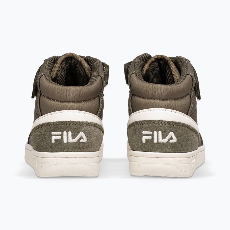 Schuhe Kinder FILA Crew Velcro Mid olive night 3