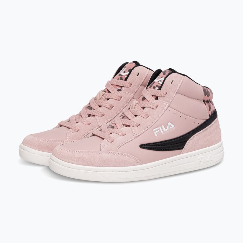 Schuhe Kinder FILA Crew Mid pale mauve/leoPaard 2