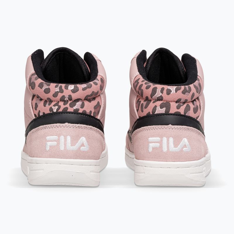 Schuhe Kinder FILA Crew Mid pale mauve/leoPaard 3