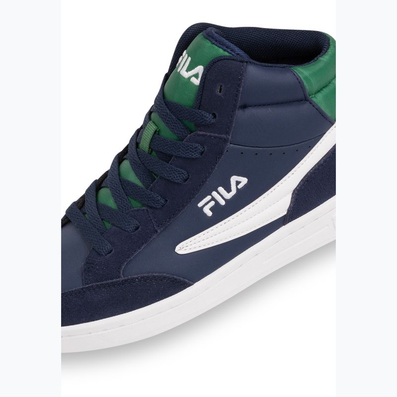 Schuhe Kinder FILA Crew Mid fila navy/verdant green 6