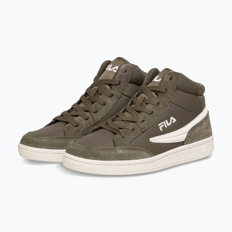 Schuhe Kinder FILA Crew Mid olive night 2