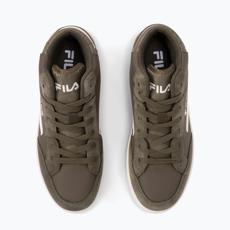 Schuhe Kinder FILA Crew Mid olive night 4