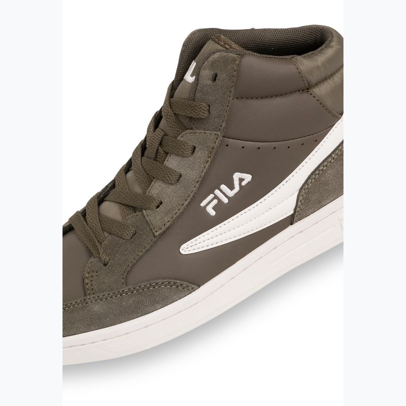 Schuhe Kinder FILA Crew Mid olive night 6