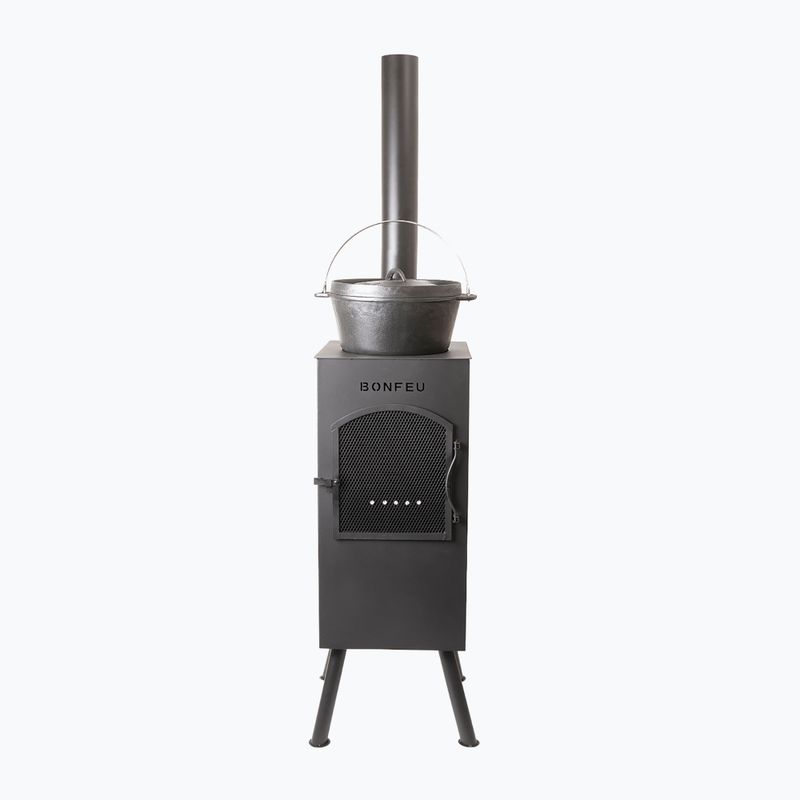 Gartenkamin BonFeu BonCarré black 4
