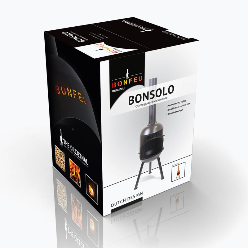 Gartenkamin BonFeu Bonsolo black 6