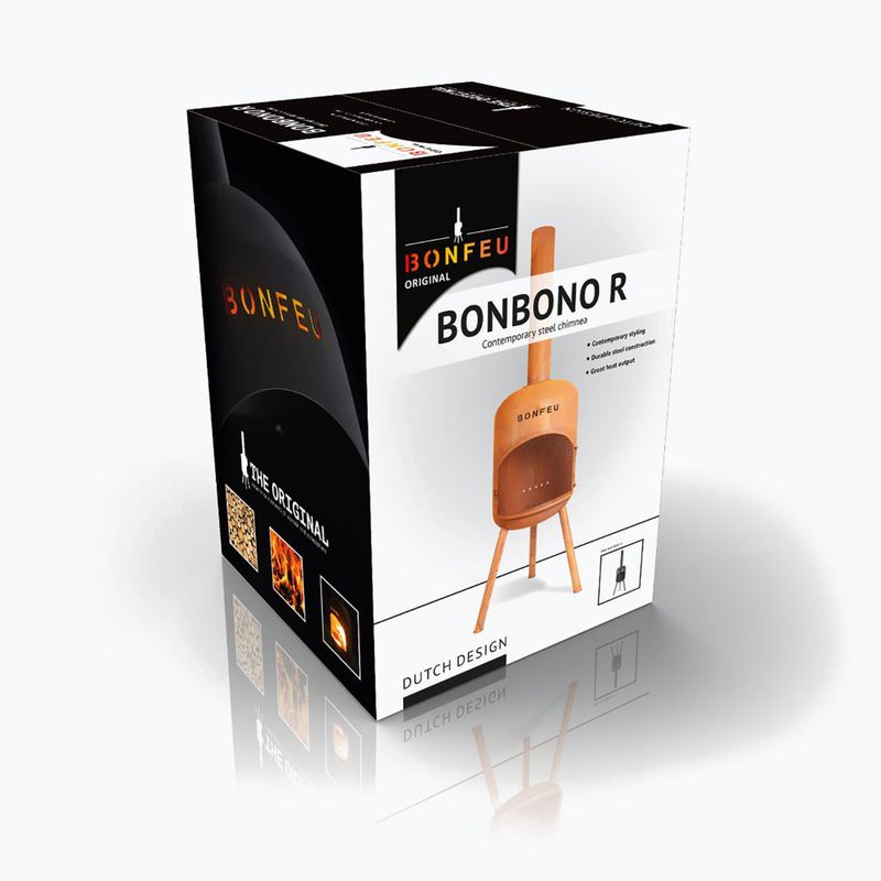 Gartenkamin BonFeu BonBono black 6