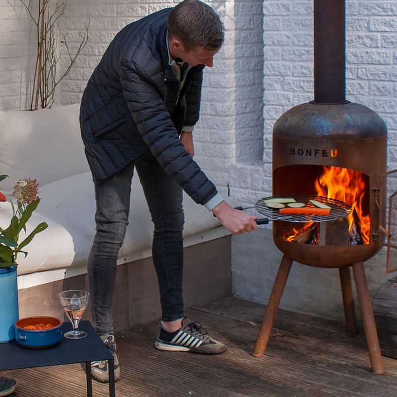 Gartenkamin BonFeu BonBono black 8