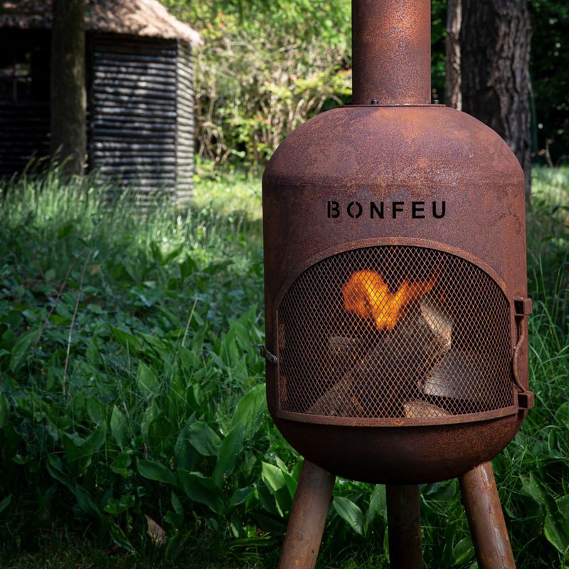 Gartenkamin BonFeu Bonsolo corten 9
