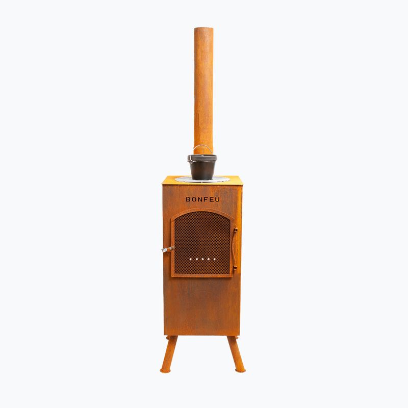 Gartenkamin BonFeu BonCarré corten 4
