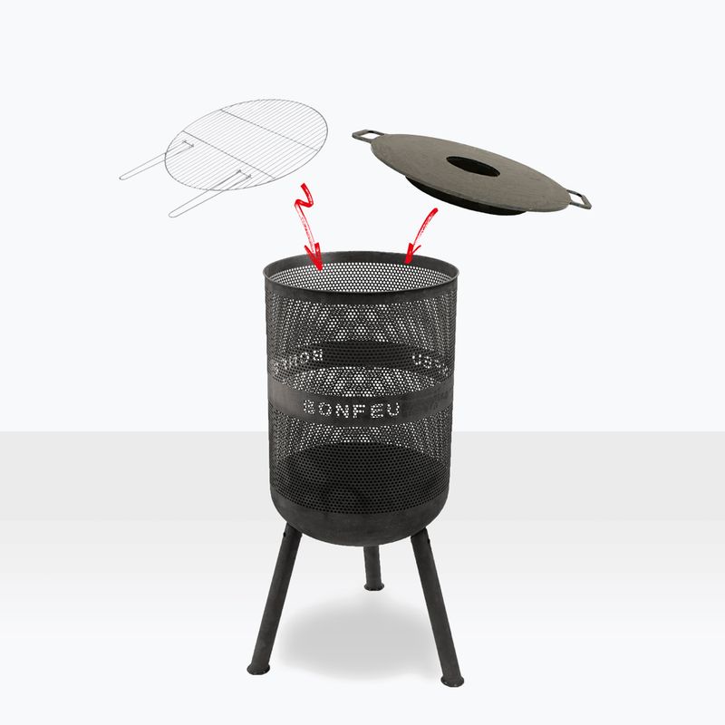  Feuerschale BonFeu BonVes black 6