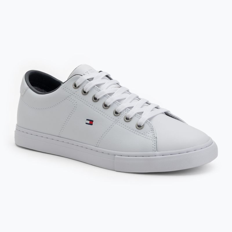 Tommy Hilfiger Herrenschuhe Essential Leather Sneaker weiß