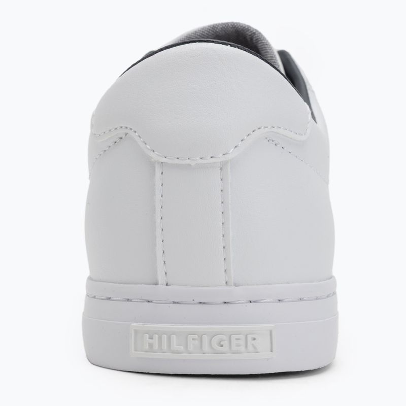 Tommy Hilfiger Herrenschuhe Essential Leather Sneaker weiß 6