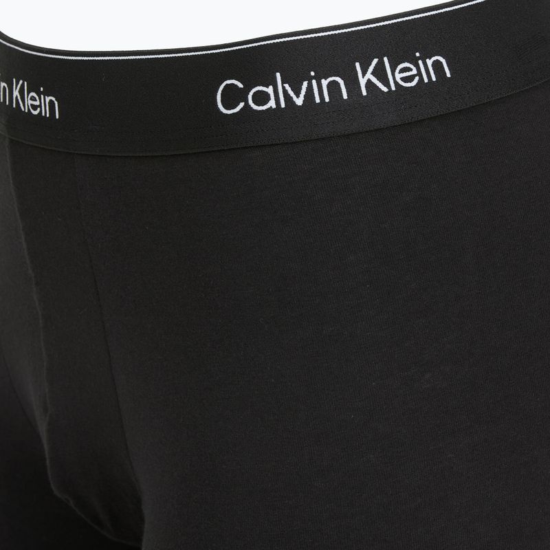 Boxershorts Calvin Klein LV00NB4392 Trunk 3er-Pack black/dyed to mach/white 4