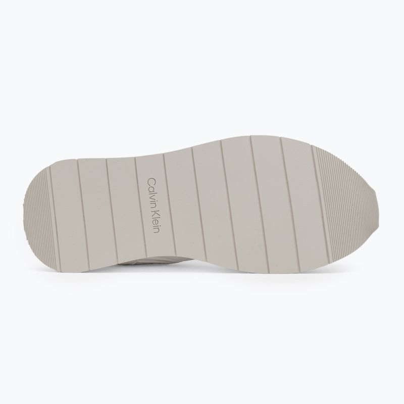 Calvin Klein Herrenschuhe HM0HM01897 Low Prof Runn Laceup Tape Triple Bright White 4