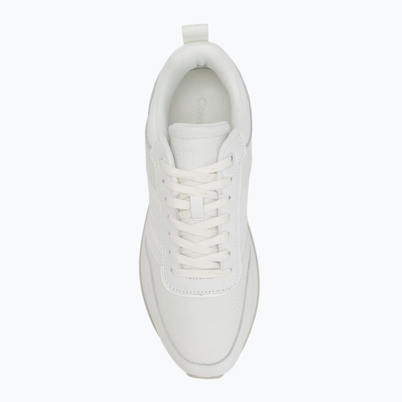 Calvin Klein Herrenschuhe HM0HM01897 Low Prof Runn Laceup Tape Triple Bright White 5