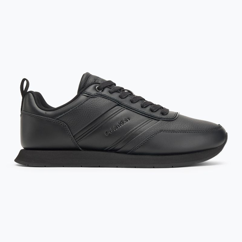 Calvin Klein Herrenschuhe HM0HM01897 Low Prof Runn Laceup Tape Triple Black 2