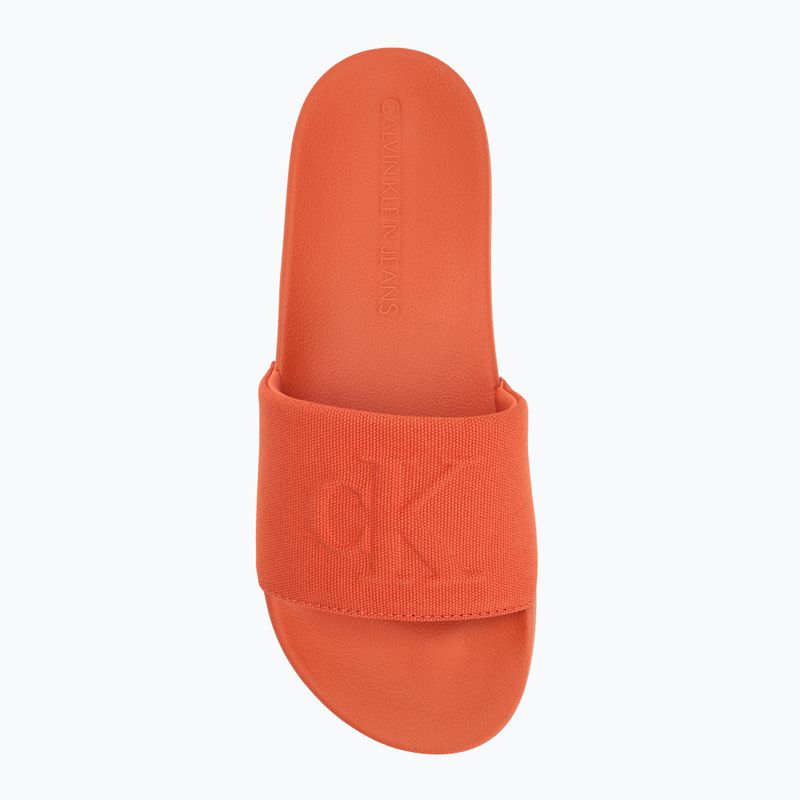 Calvin Klein Herren-Flip-Flops YM0YM01282 HF Mono CV Tigerlily 5